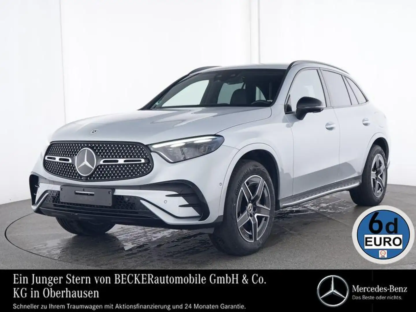 Mercedes-Benz GLC 300 e 4M AMG NIGHT DISTRONIC AIRMATIC AHK Plateado - 1