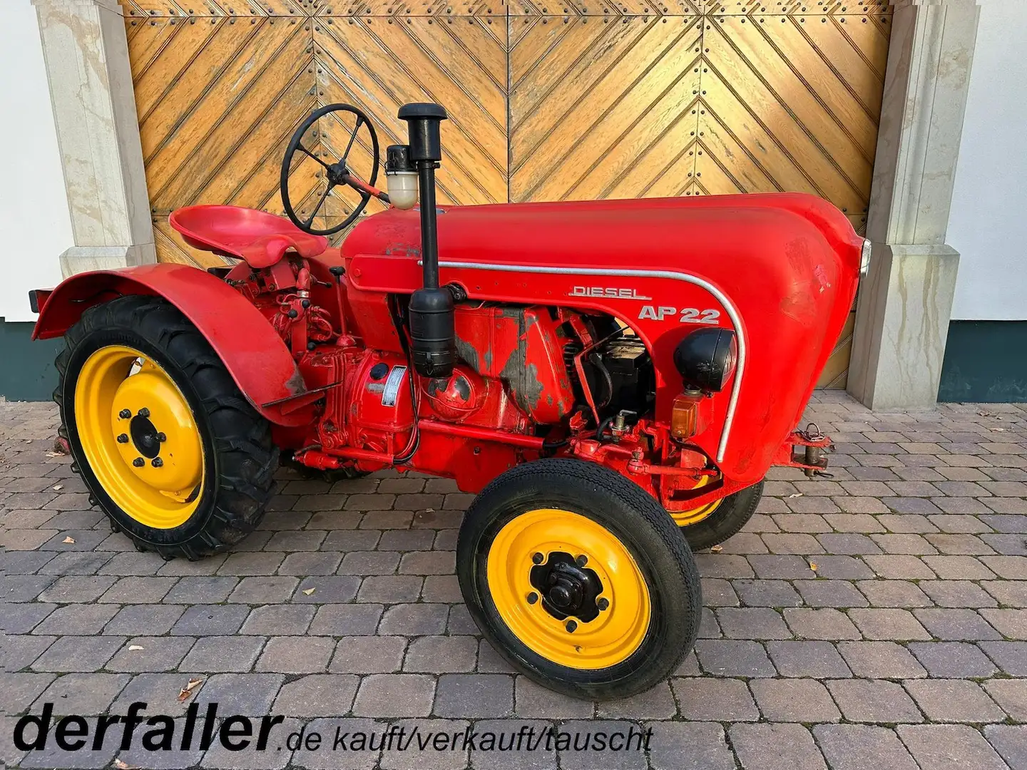 Autres Diesel AP22 Traktor Rouge - 1