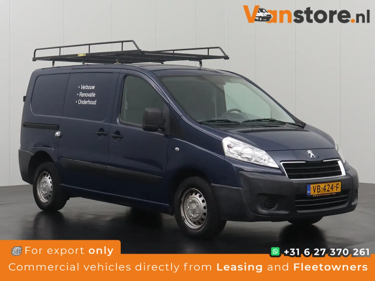 Peugeot Expert 1.6 HDI L1H1 Profit+ | Imperiaal | Trekhaak | Airc Blauw - 1