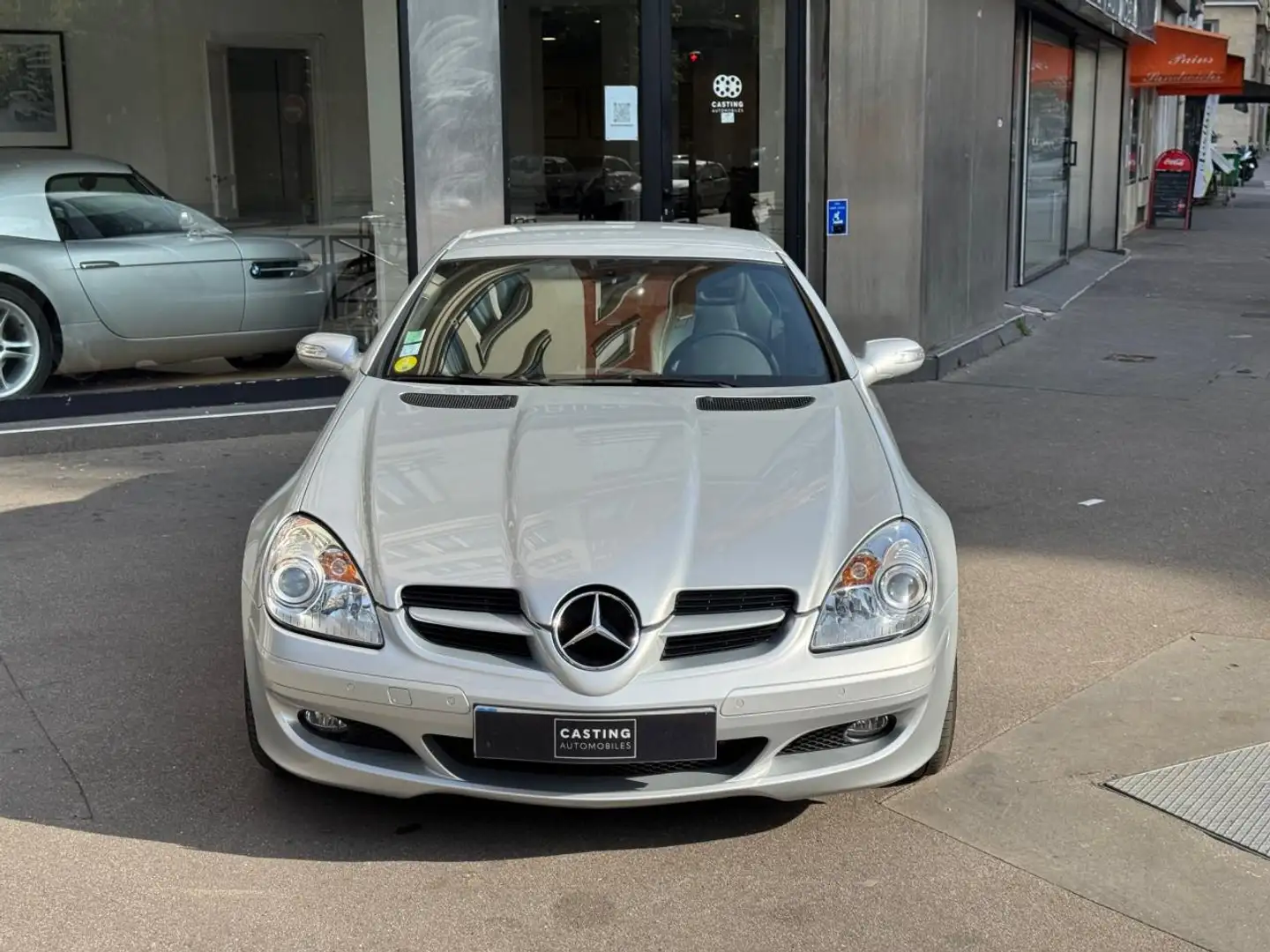 Mercedes-Benz SLK SLK 350 - BVA 7  CABRIOLET - BM 171 . PHASE 1 Grijs - 2