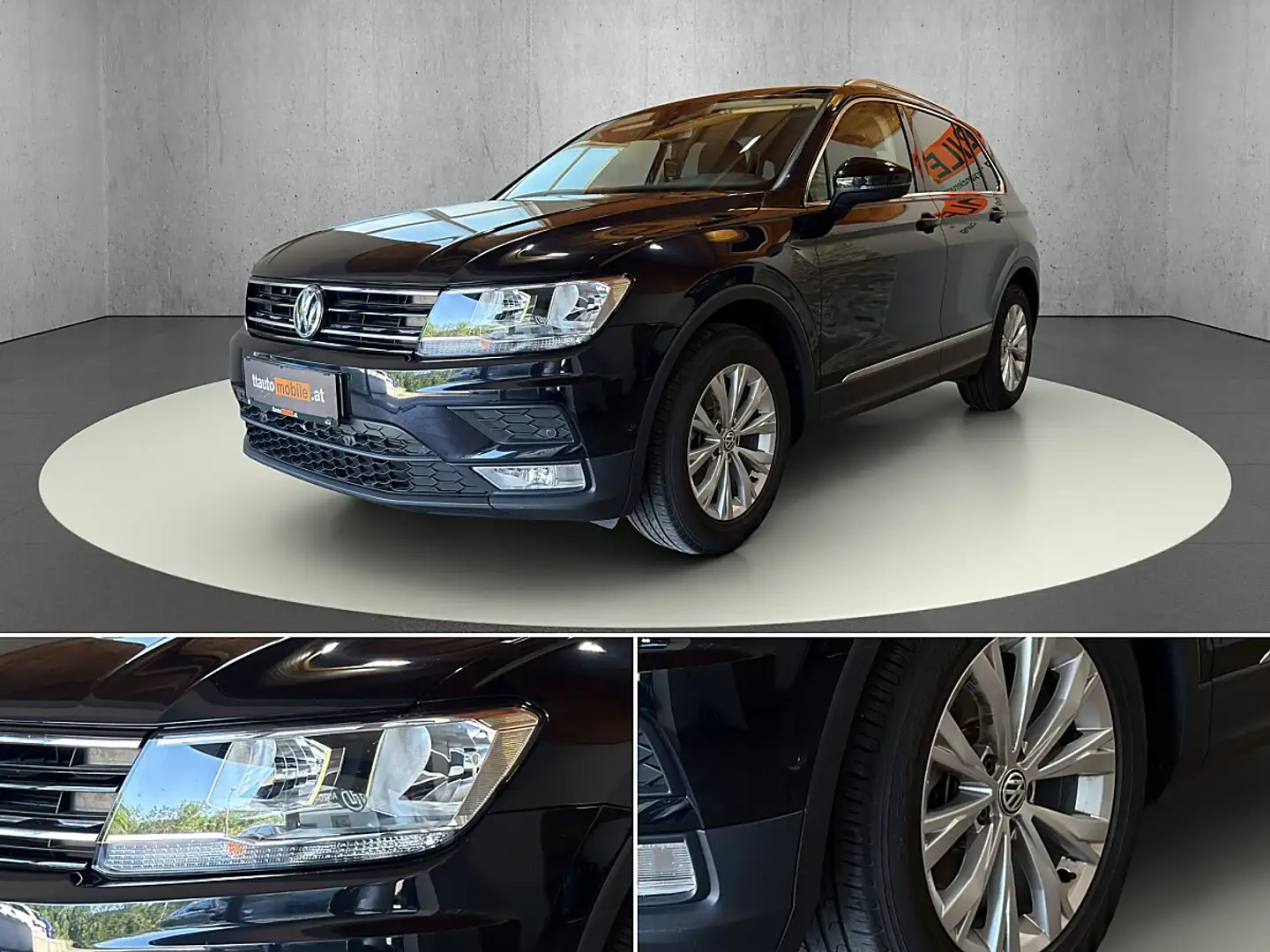 Volkswagen Tiguan 1,4 TSI Comfortline Schwarz - 2