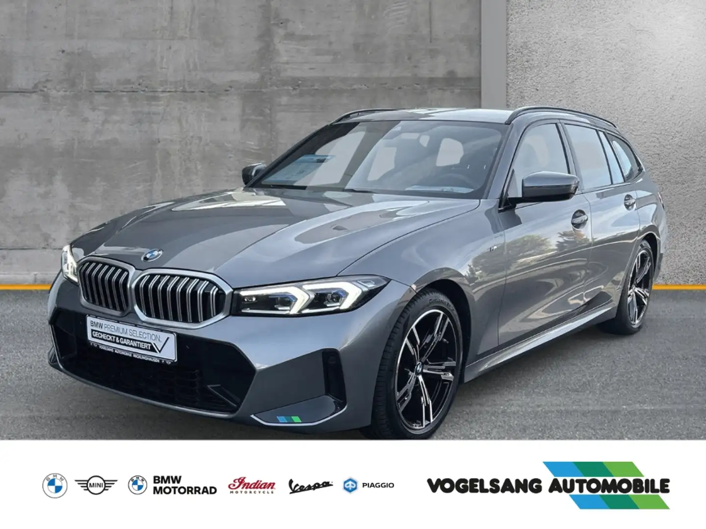 BMW 318 iTouring,M Sport,HeadUp,Rückfahrk.,DrivingAssistan Grau - 1