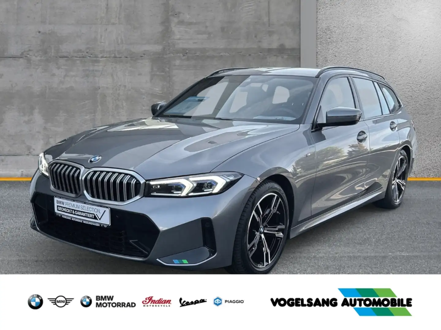 BMW 318 iTouring,M Sport,HeadUp,Rückfahrk.,DrivingAssistan Grau - 1