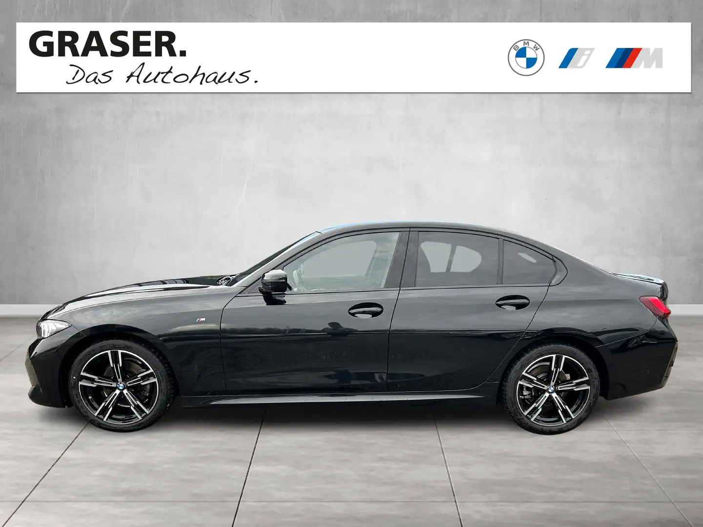 BMW 320 d xDrive Limousine M Sportpaket HiFi DAB LED Czarny - 2