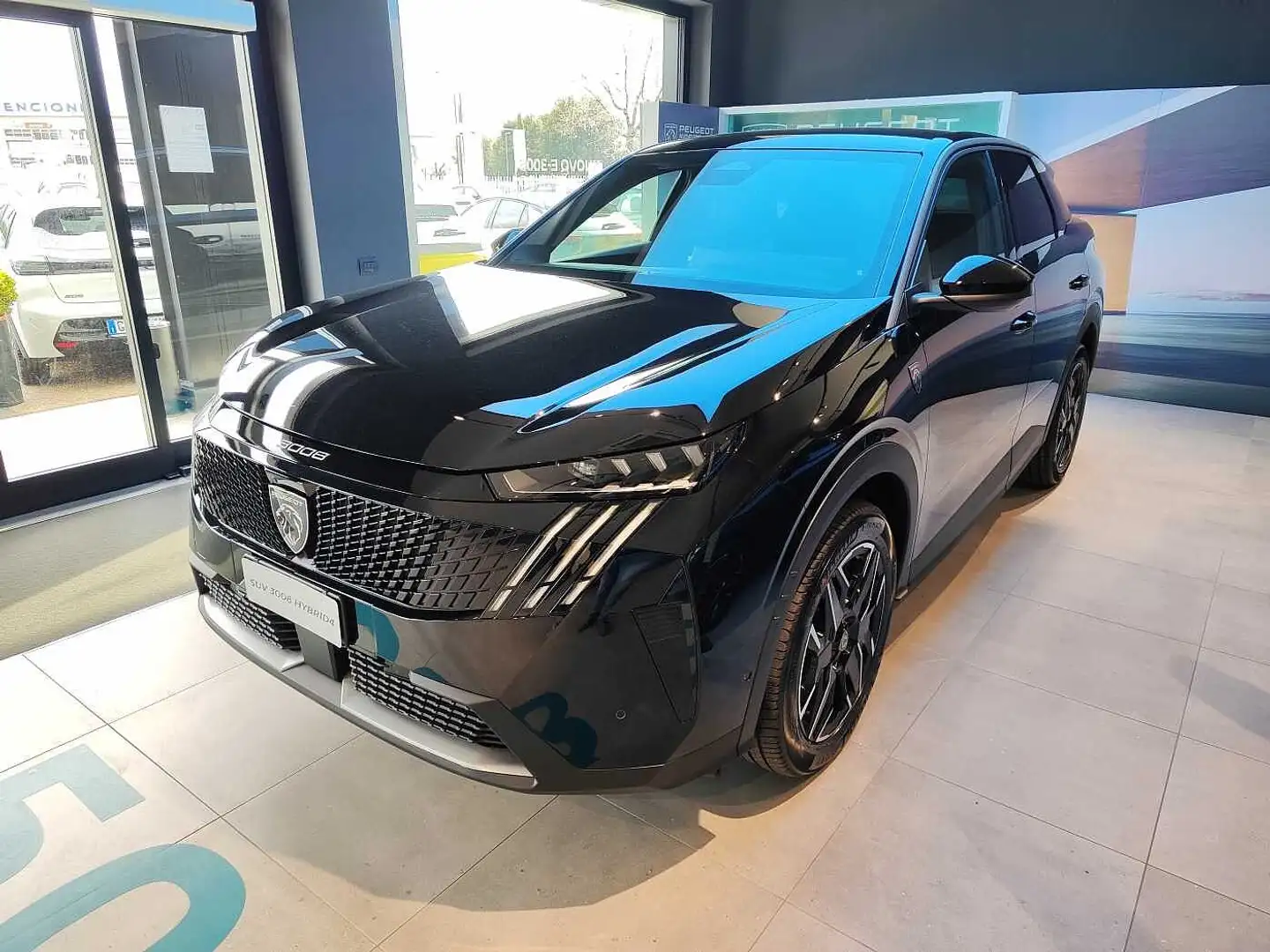 Peugeot 3008 3ª serie Hybrid 145 e-DCS6 GT - Nero Perla (360°Vi Schwarz - 1