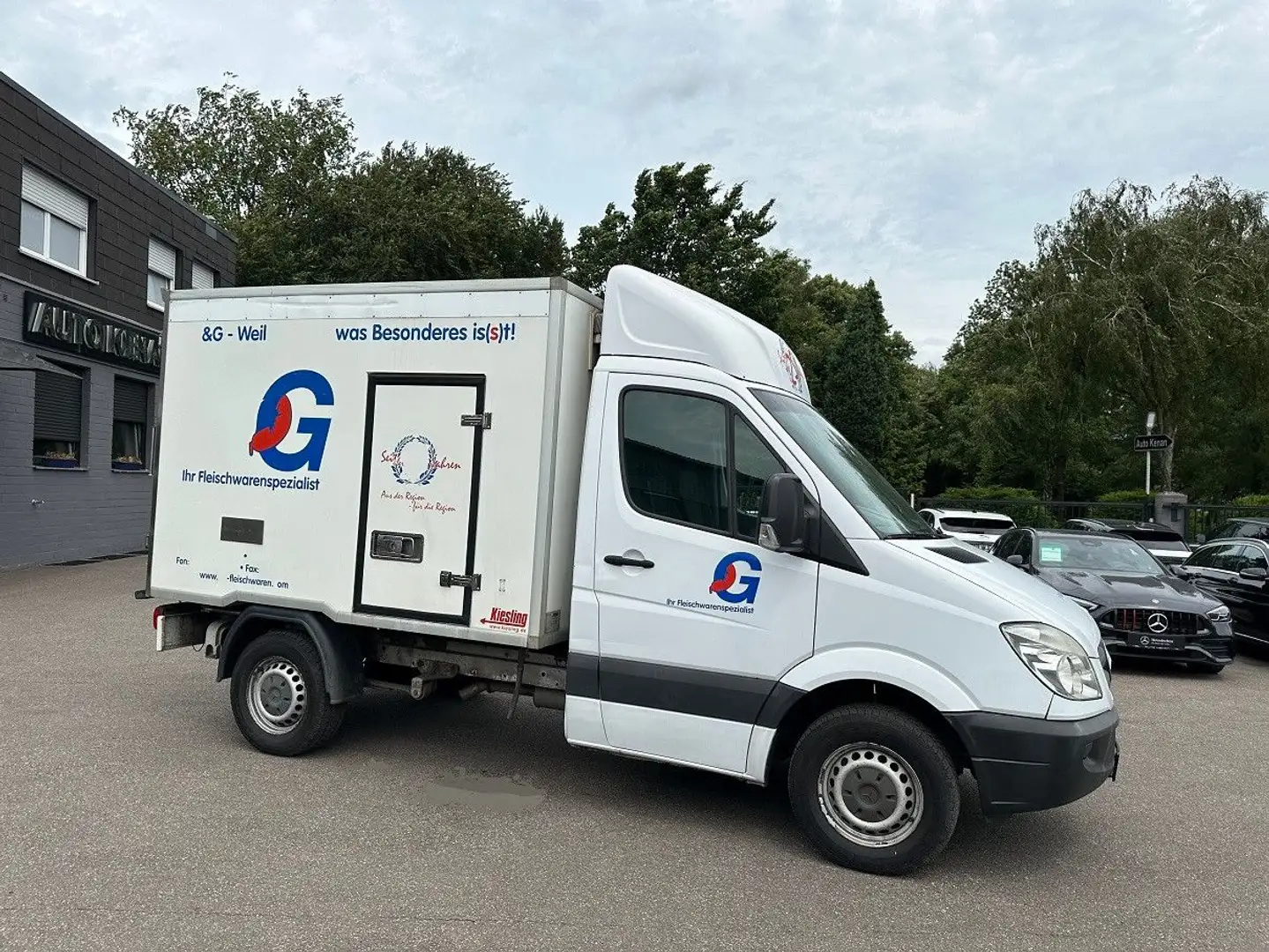 Mercedes-Benz Sprinter II Pritsche Kühlwagen/3- Sitz/TÜV 08.25 Weiß - 2