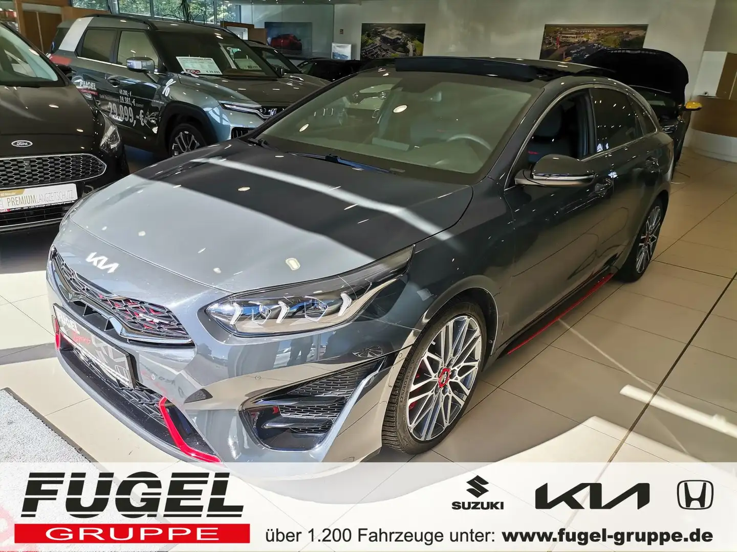 Kia ProCeed / pro_cee'd 1.6 T-GDI DCT GT LED|Pano|4xSHZ|ACC Grau - 1