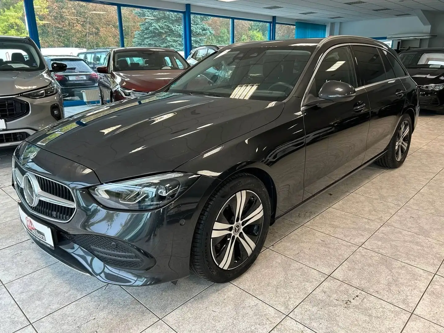 Mercedes-Benz C 220 d Klimaautomatik Smartlink Navi LED Gris - 1