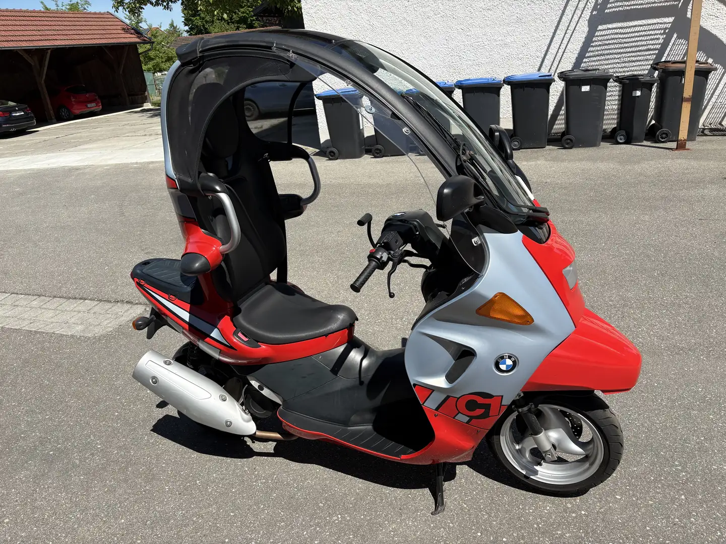 BMW C1 Rojo - 1