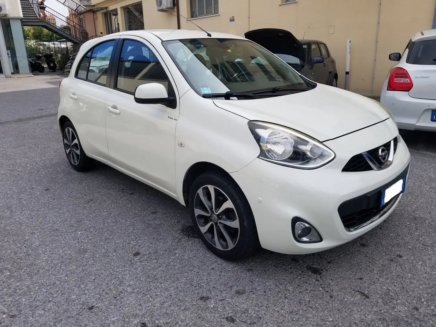 Nissan Micra Micra 1.2 dig-s Acenta TPMS 98cv Blanc - 2