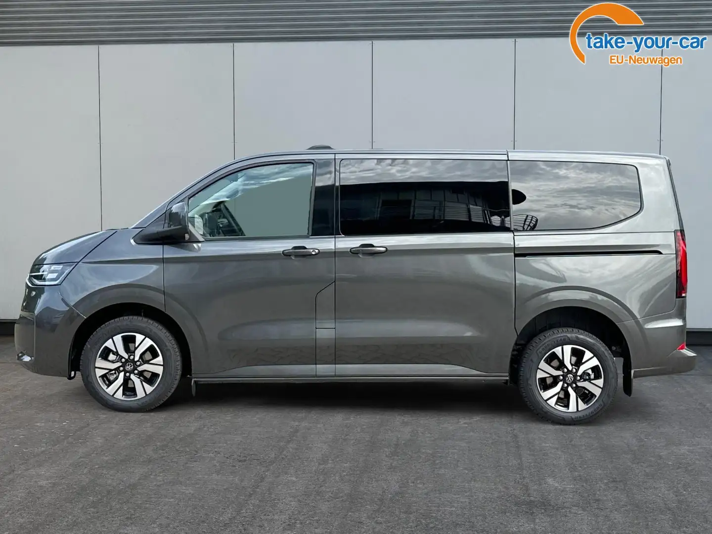 Volkswagen T7 Caravelle Style KR AHK+MATRIX+NAVI+SOUND+ACC+SHZ+KAMERA+P... Grau - 2