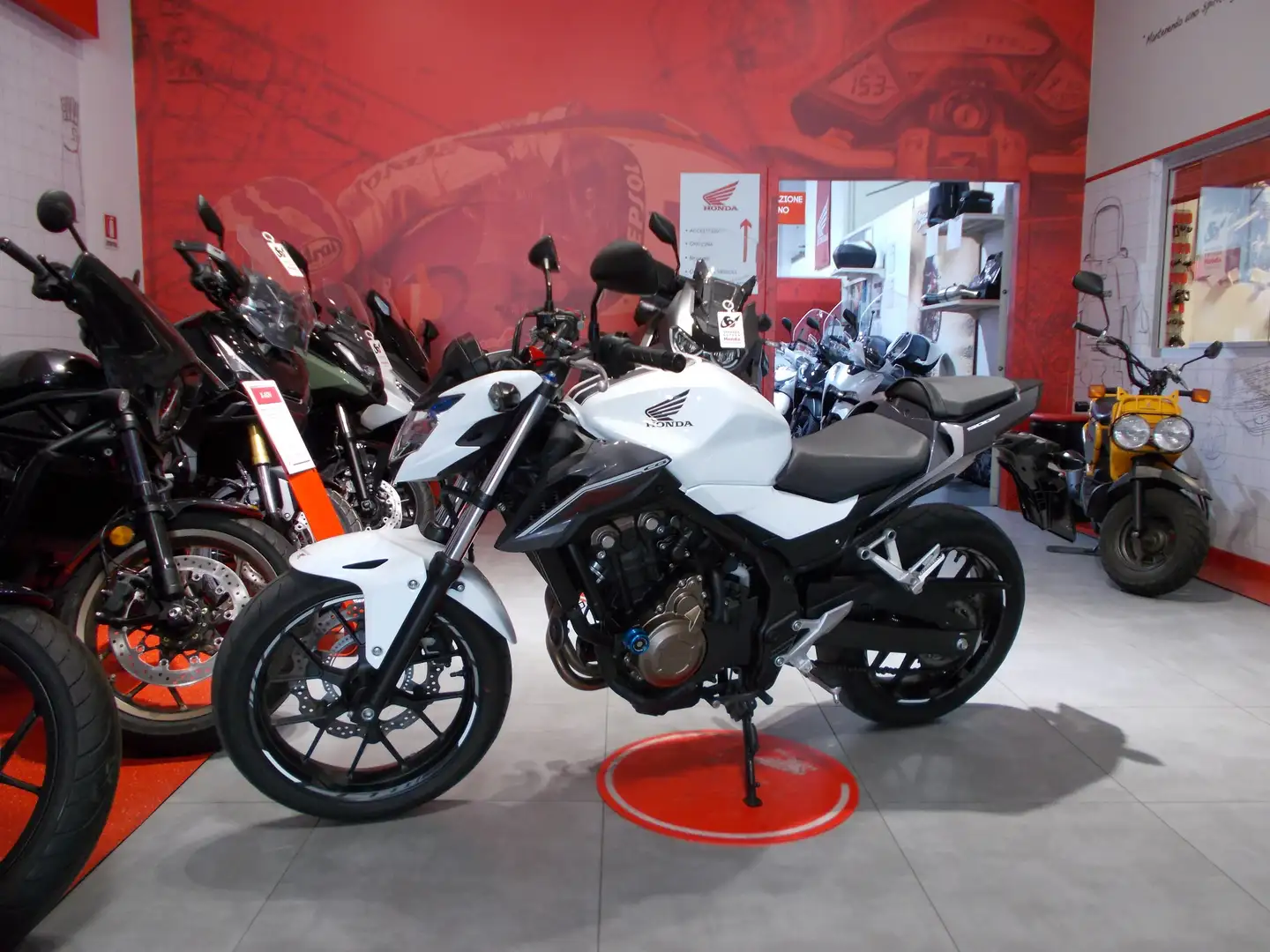Honda CB 500 F - 35 kw Wit - 1