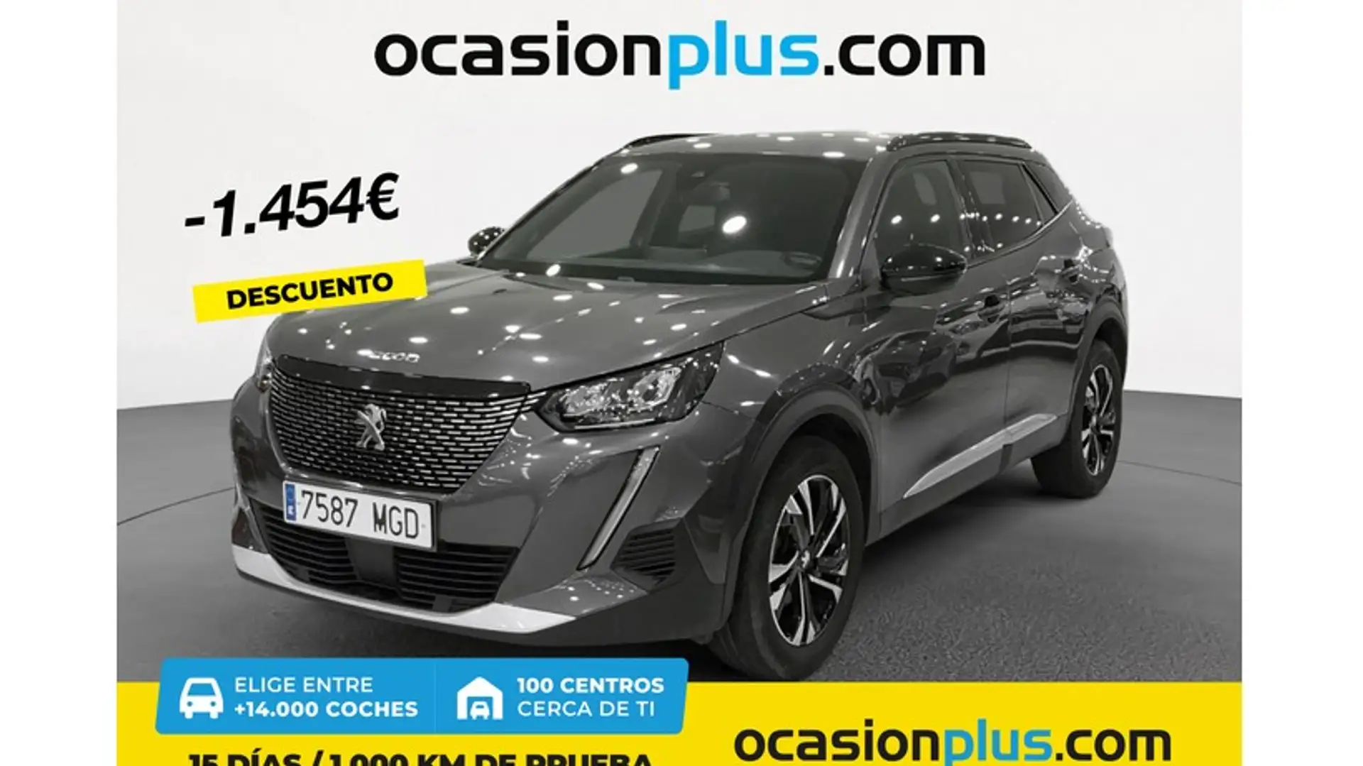 Peugeot 2008 1.2 PureTech S&S Allure Pack 130 Grijs - 1