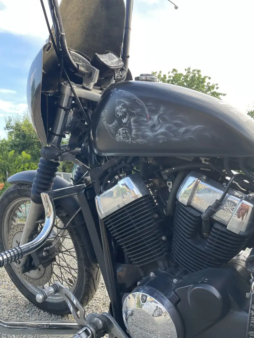 Honda Shadow 750 chopper custom Nero - 1