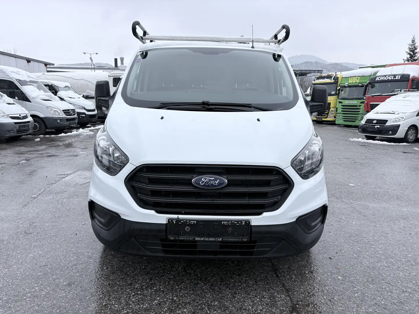 Ford Transit Custom Kasten 2,0 TDCi 99.000 Km Garantie Weiß - 2