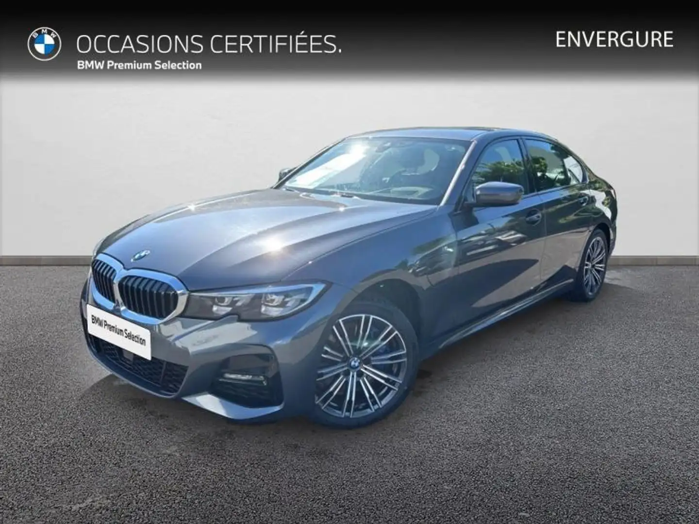 BMW 330 330eA xDrive 292ch M Sport Gris - 1