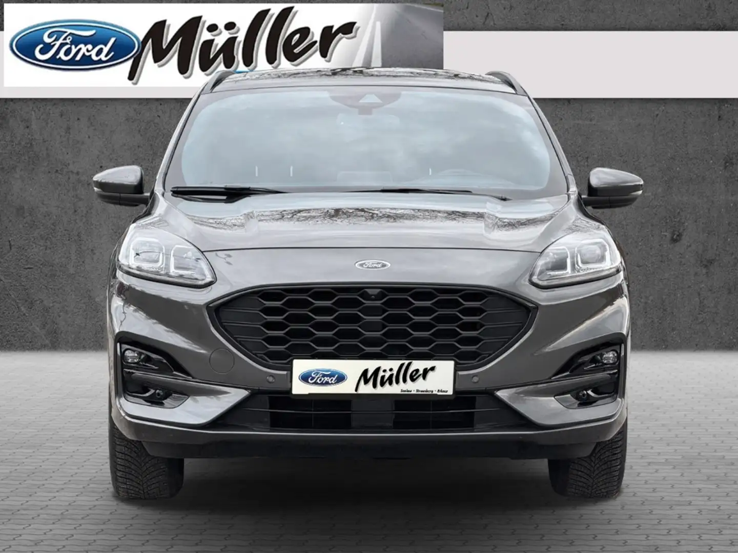 Ford Kuga Plug-In Hybrid 2.5 PHEV ST-Line X Panoramadach Gris - 2