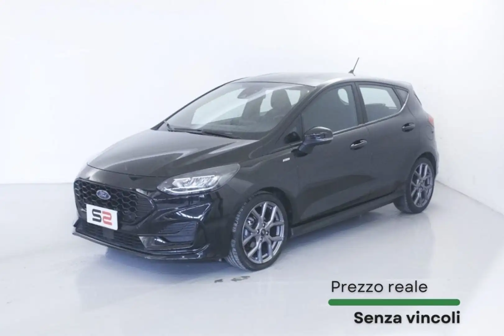 Ford Fiesta 1.0 Ecoboost Hybrid 125 CV ST-Line NEOPATENTATI Noir - 1