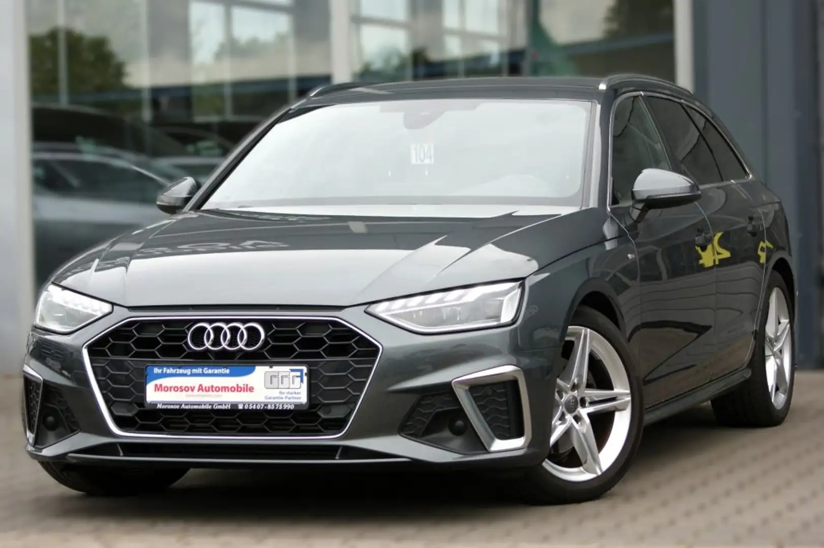 Audi A4 Avant 40 TFSI S tronic S line Gris - 1