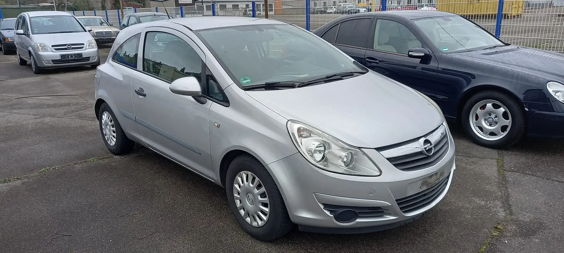 Opel Corsa 1.0 Basis  KLIMA / TÜV NEU Grijs - 1