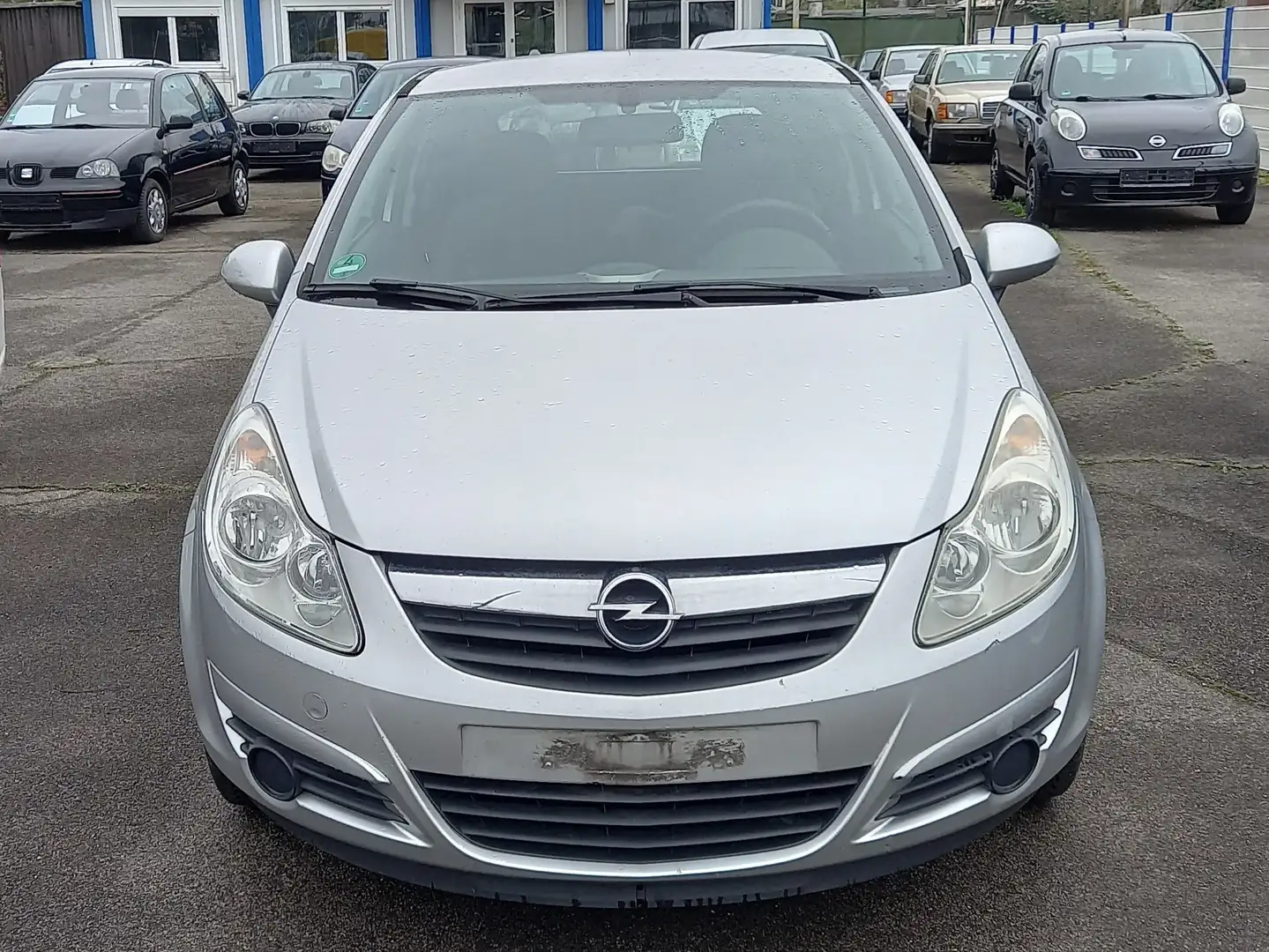 Opel Corsa 1.0 Basis  KLIMA / TÜV NEU Grijs - 2