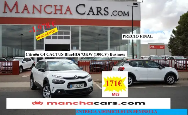 Citroen C4 Cactus 1.5BlueHDi S&S Business 100