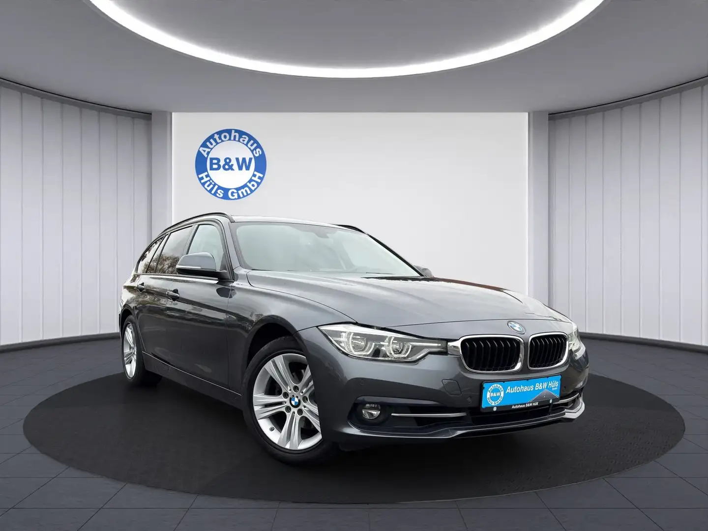 BMW 320 i Sport Line*HuD*TEMP*KLIMA*LED*SHZ* Gris - 1