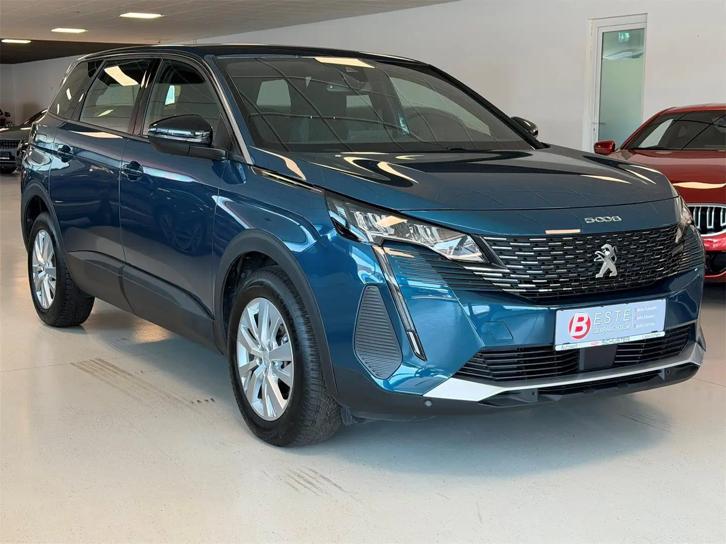 Peugeot 5008 Hybrid Active Pack Aut. **7 SITZER** Blau - 1