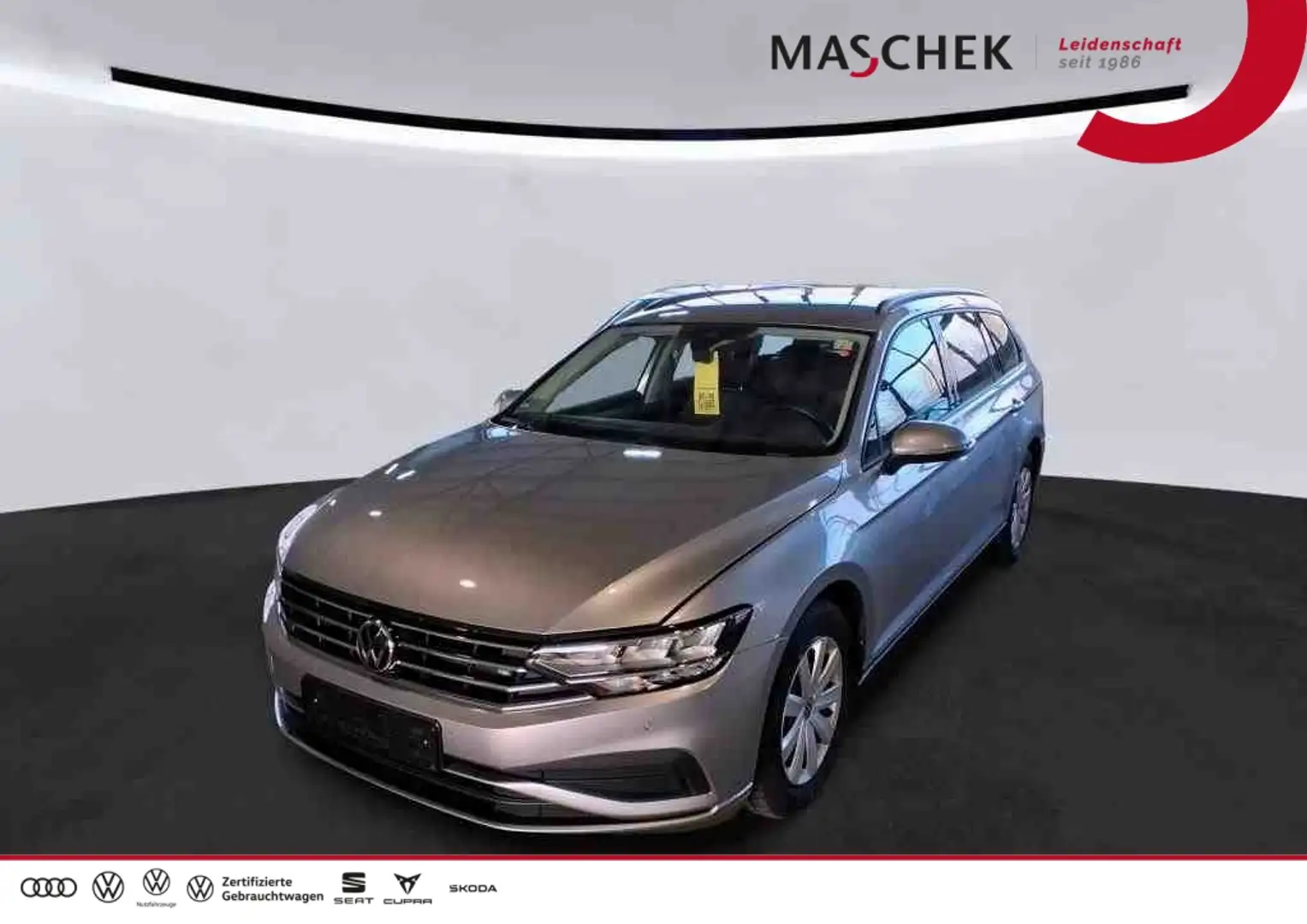 Volkswagen Passat Variant 2.0 TDI RearView Sitzh. Navi CarPlay LED Silber - 1