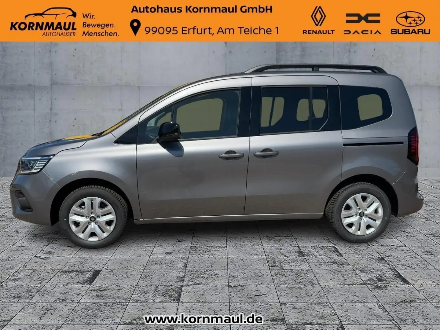 Renault Kangoo TECHNO TCe 130 PS EDC Automatik Navi, Full LED, Android Auto/Apple CarPlay Gris - 2