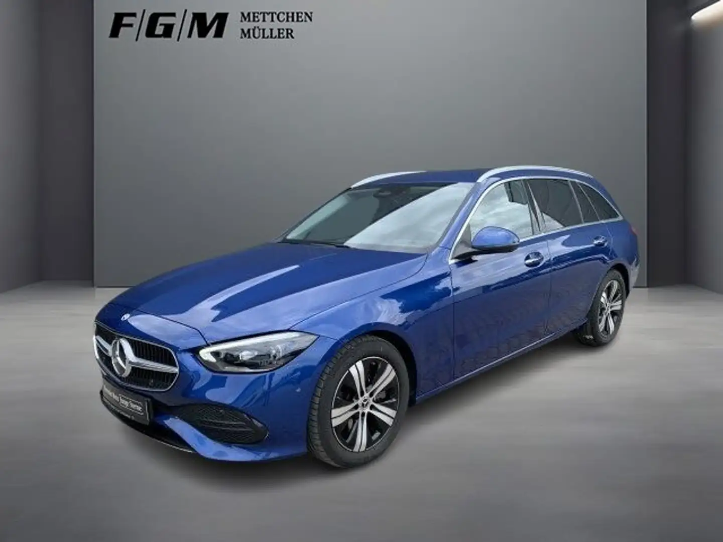 Mercedes-Benz C 200 T 4M Avantgarde Burm|DigiLight|KeyGo|TWA Blau - 2