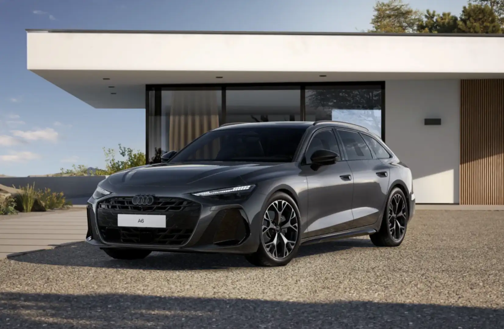Audi A6 Avant 2.0TDI Black line S tronic 150kW Gris - 1