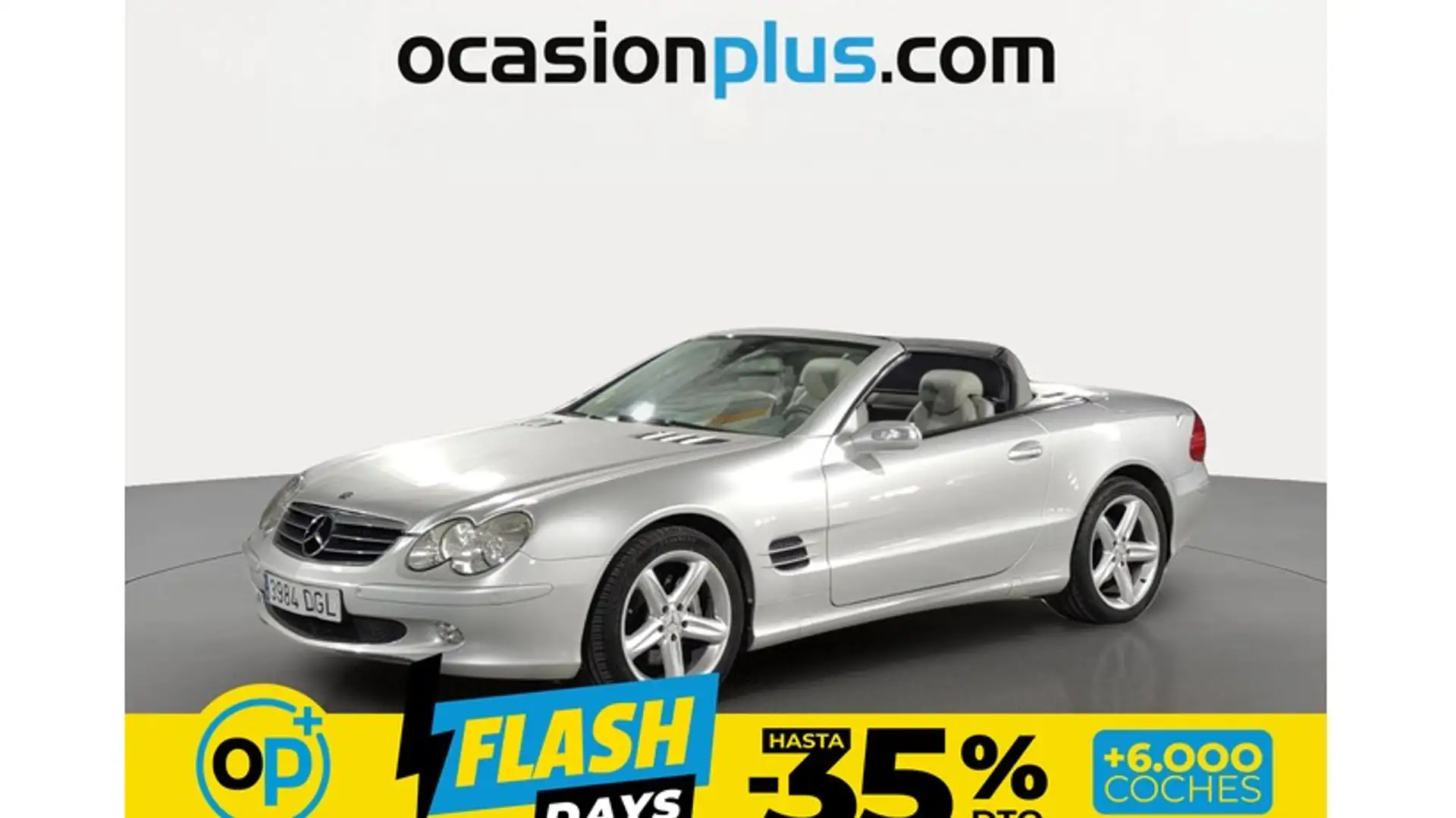 Mercedes-Benz SL 500 Aut. Plateado - 1