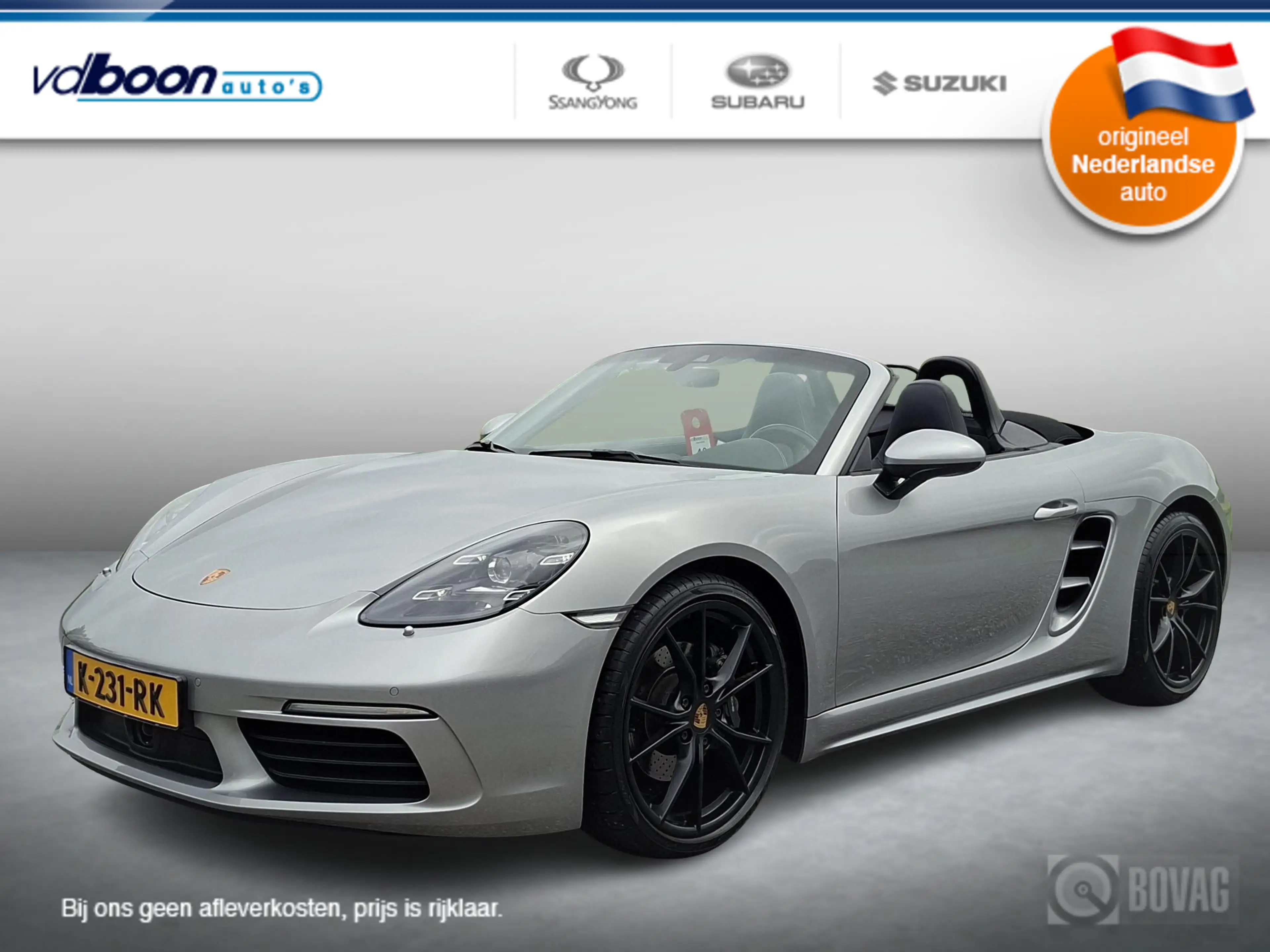 Porsche 718 Boxster 2.0 NL-auto | rijklaarprijs | Uniek !!