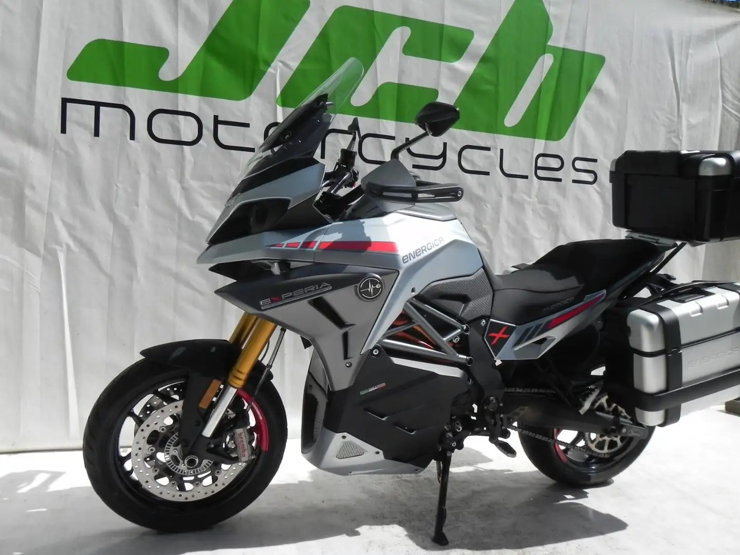 Energica Experia Launch Edition 22,5 Kwh CCS Charger Silber - 2