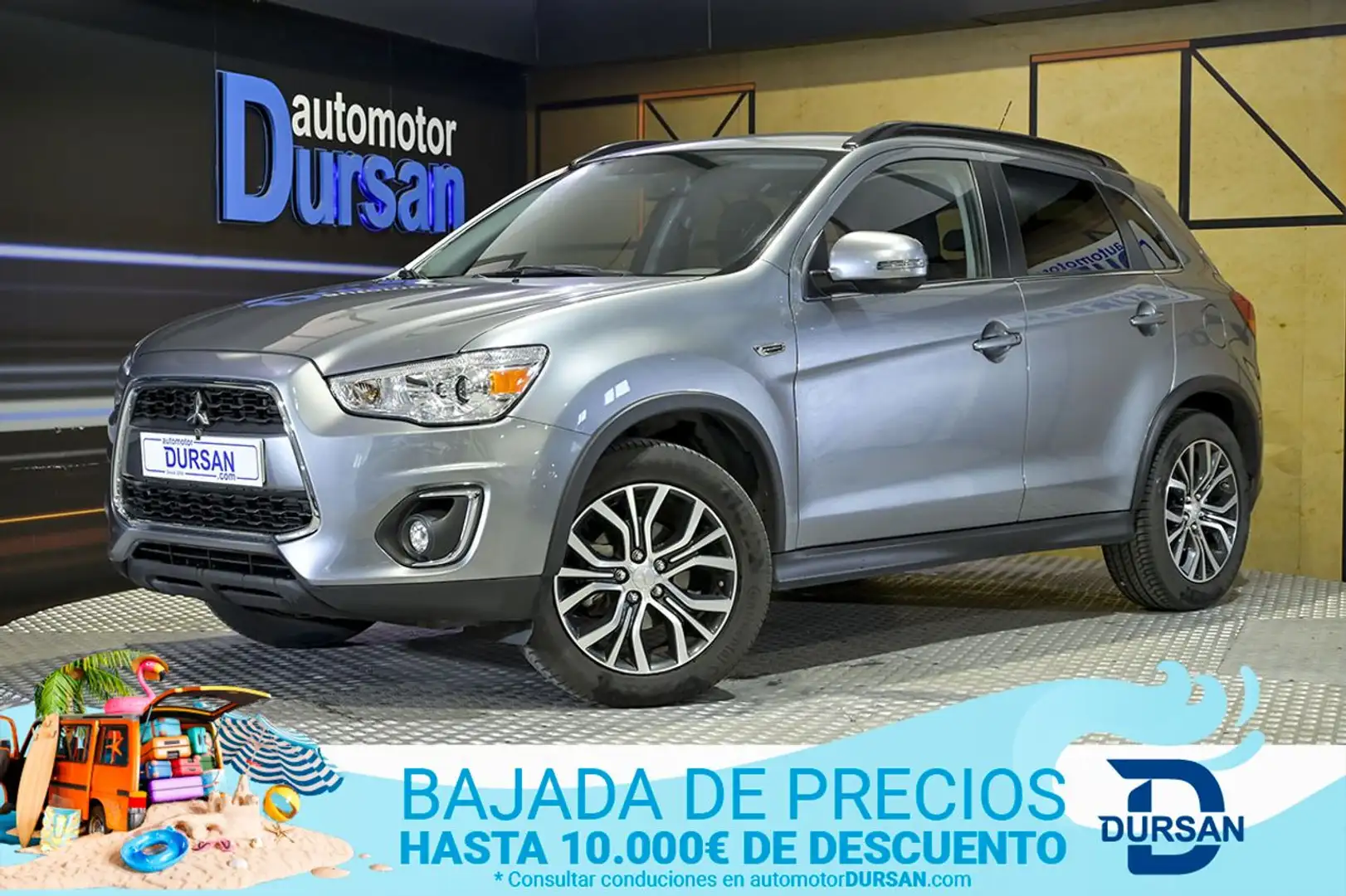 Mitsubishi ASX 160 MPI Motion Gris - 1