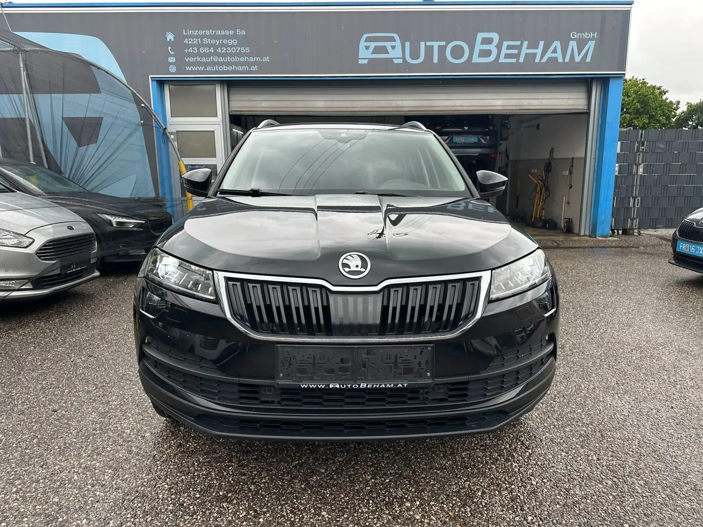 Skoda Karoq 1,5 TSI Style DSG AHK-Kamera-ACC Schwarz - 2