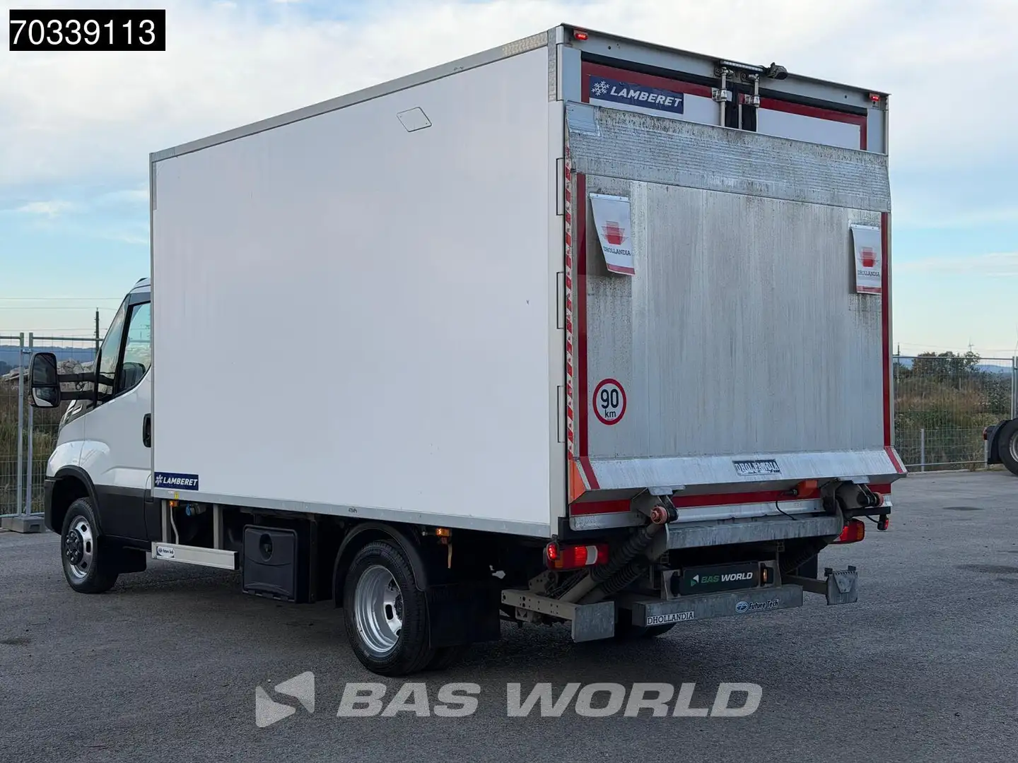 Iveco Daily 50C18 3.0L Automatik Ladebordwand Lambe Weiß - 2