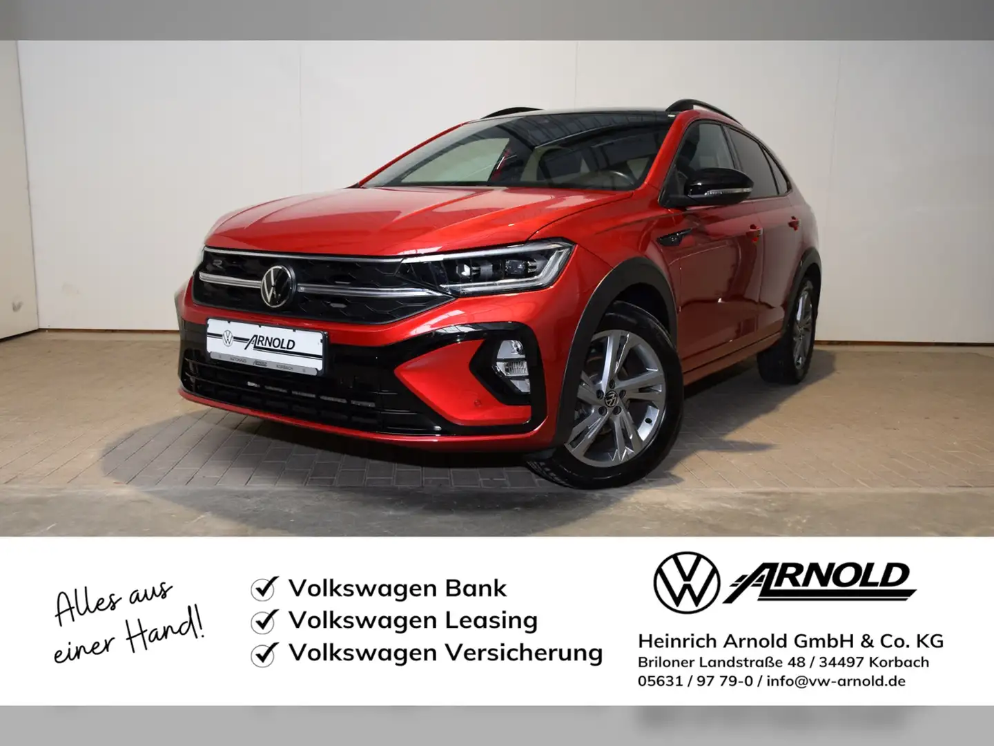 Volkswagen Taigo TSI R-Line DSG Rood - 1