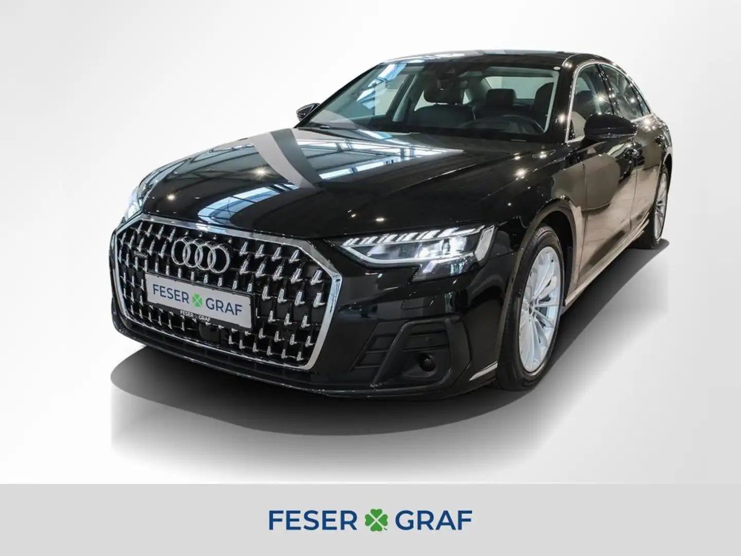 Audi A8 50 TDI qu. HuD Massage Matrix Navi Pano 360° Schwarz - 1