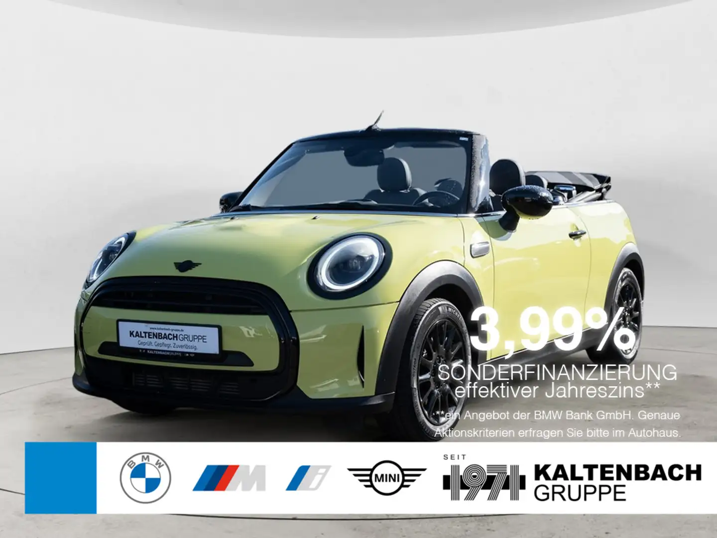 MINI Cooper Cabrio Classic Trim FACEL. LED NAVI Gelb - 1