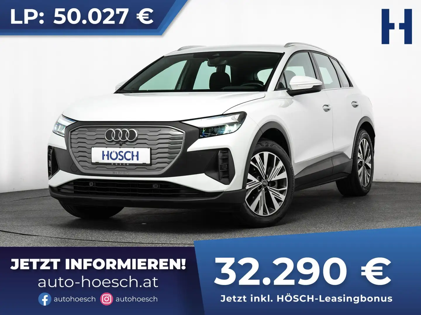 Audi Q4 e-tron 40 TOP-JUNGWAGEN++ Blanco - 1