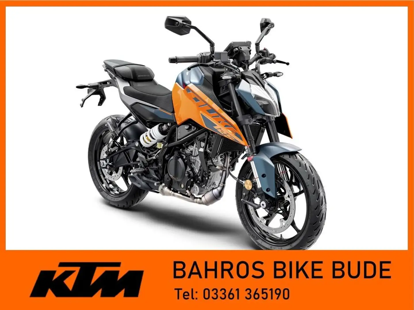 KTM 125 Duke ABS Portocaliu - 1