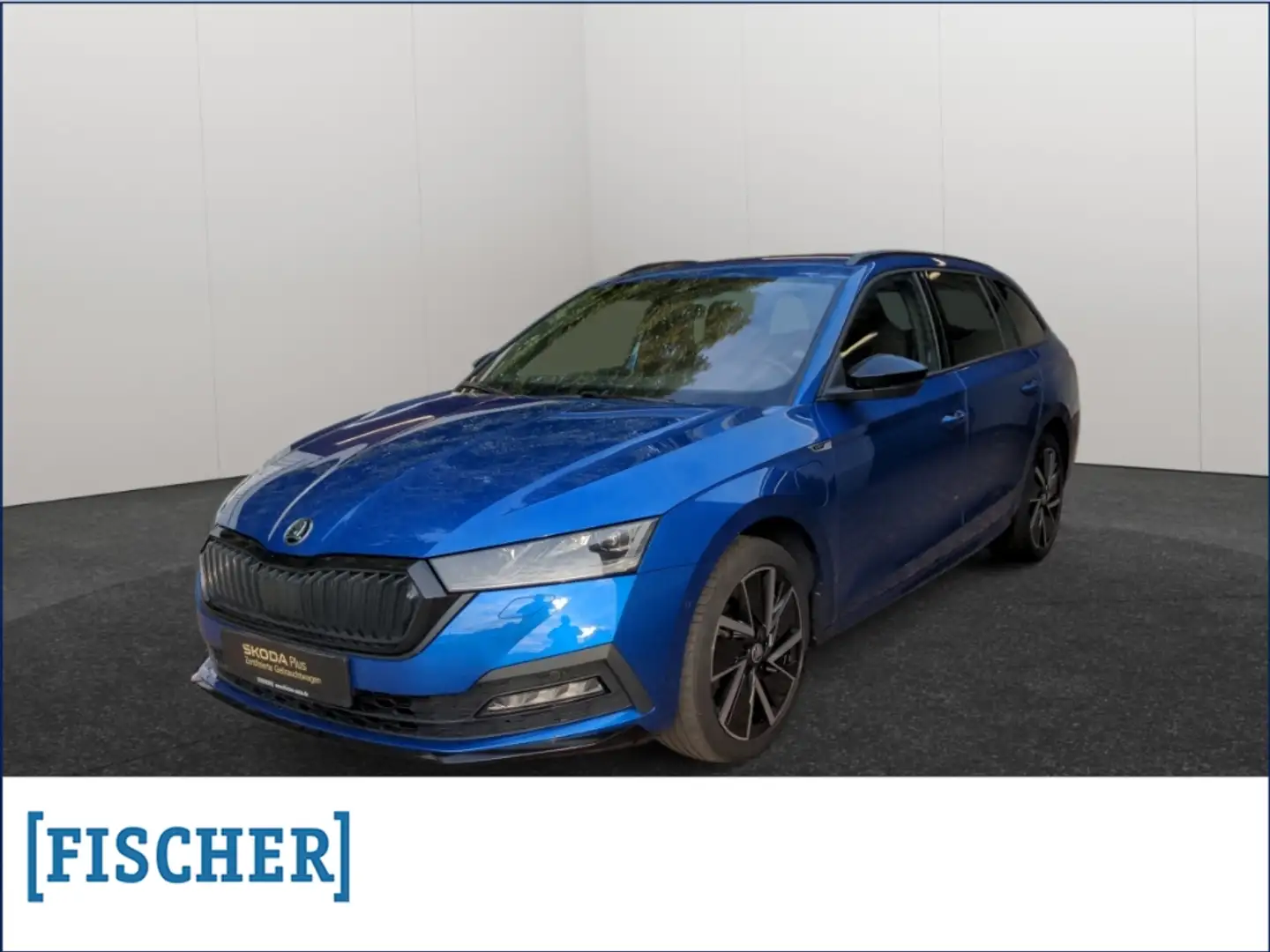 Skoda Octavia Combi 1.4TSI iV DSG Sportline LED Navi Rear View A Blau - 1