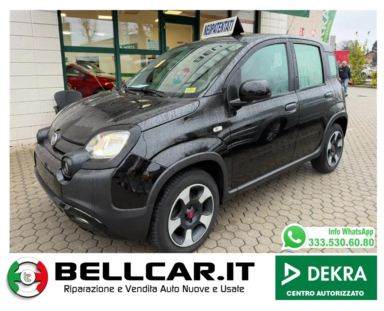 Fiat Panda Panda 1.0 firefly hybrid Cross s Nero - 1