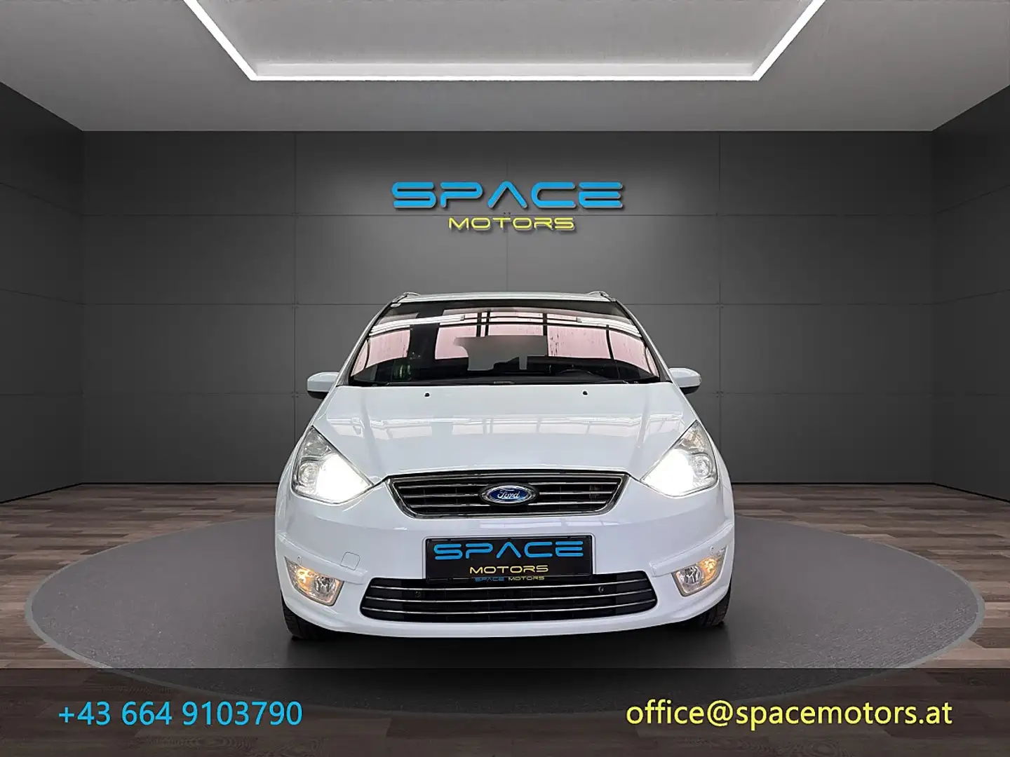 Ford Galaxy Ghia 2,0 TDCi DPF Weiß - 2
