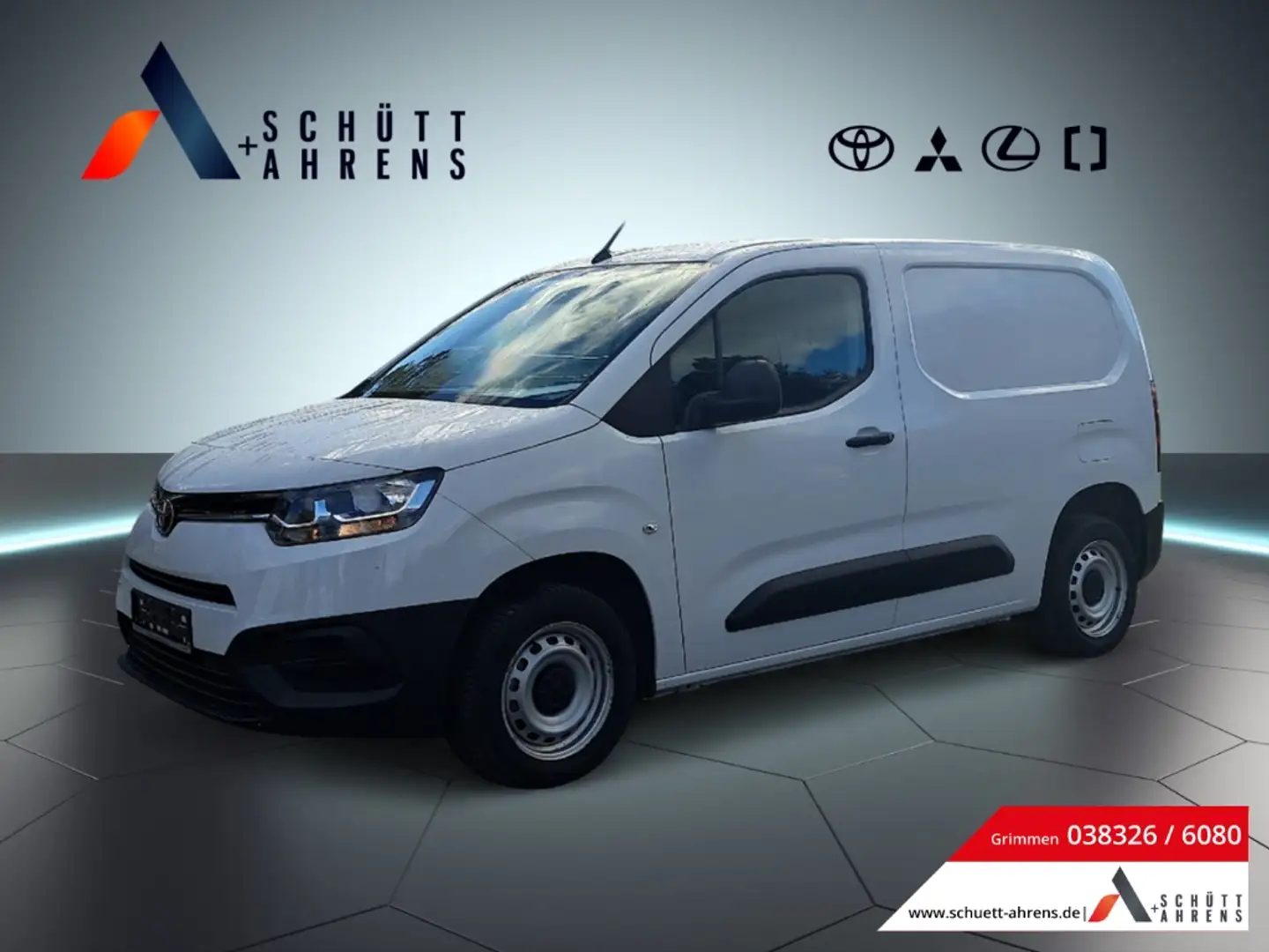 Toyota Proace City L1 Duty 1.2 EU6d ZV KLIMA DAB BT Blanc - 1
