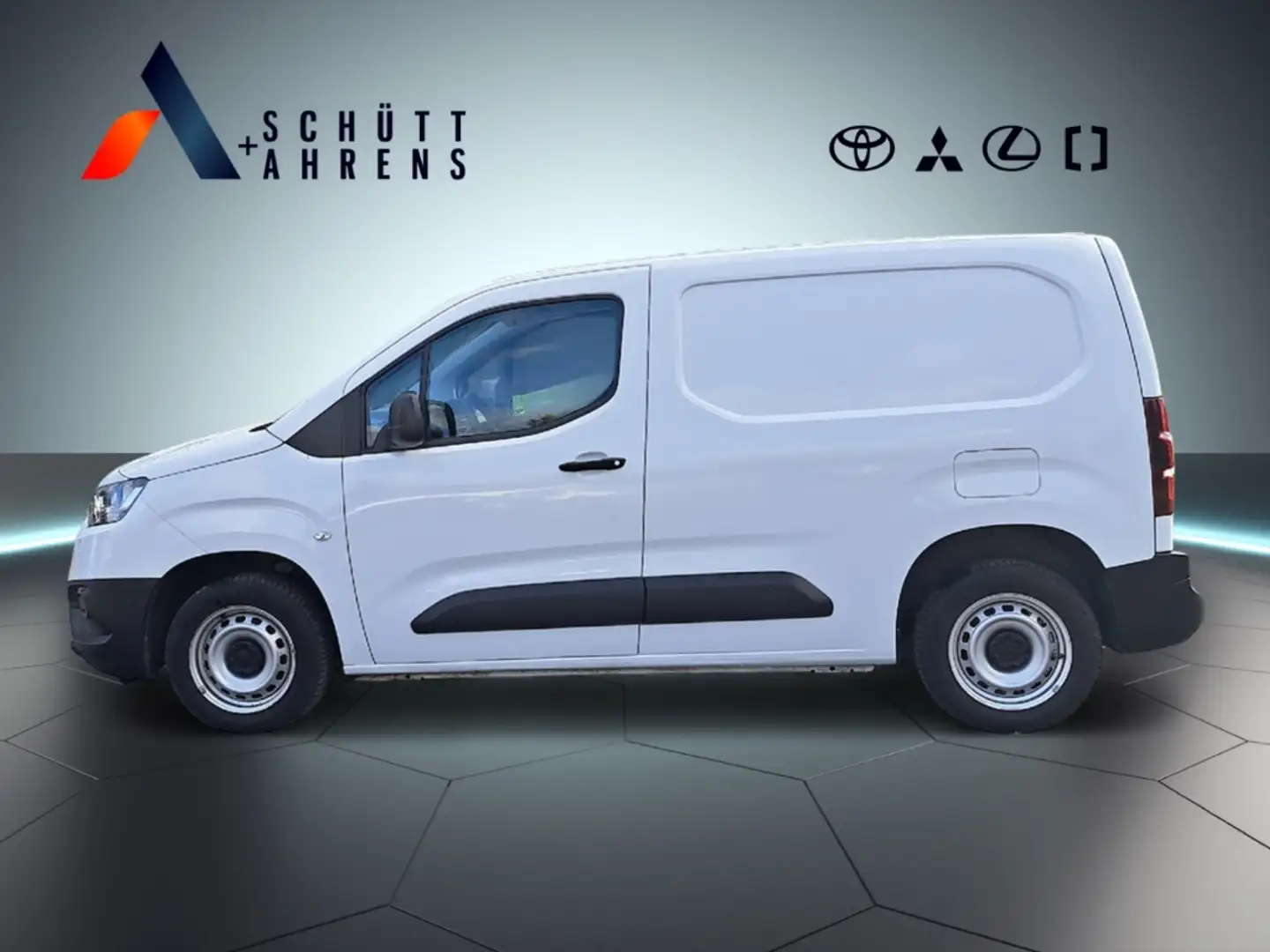 Toyota Proace City L1 Duty 1.2 EU6d ZV KLIMA DAB BT Blanc - 2