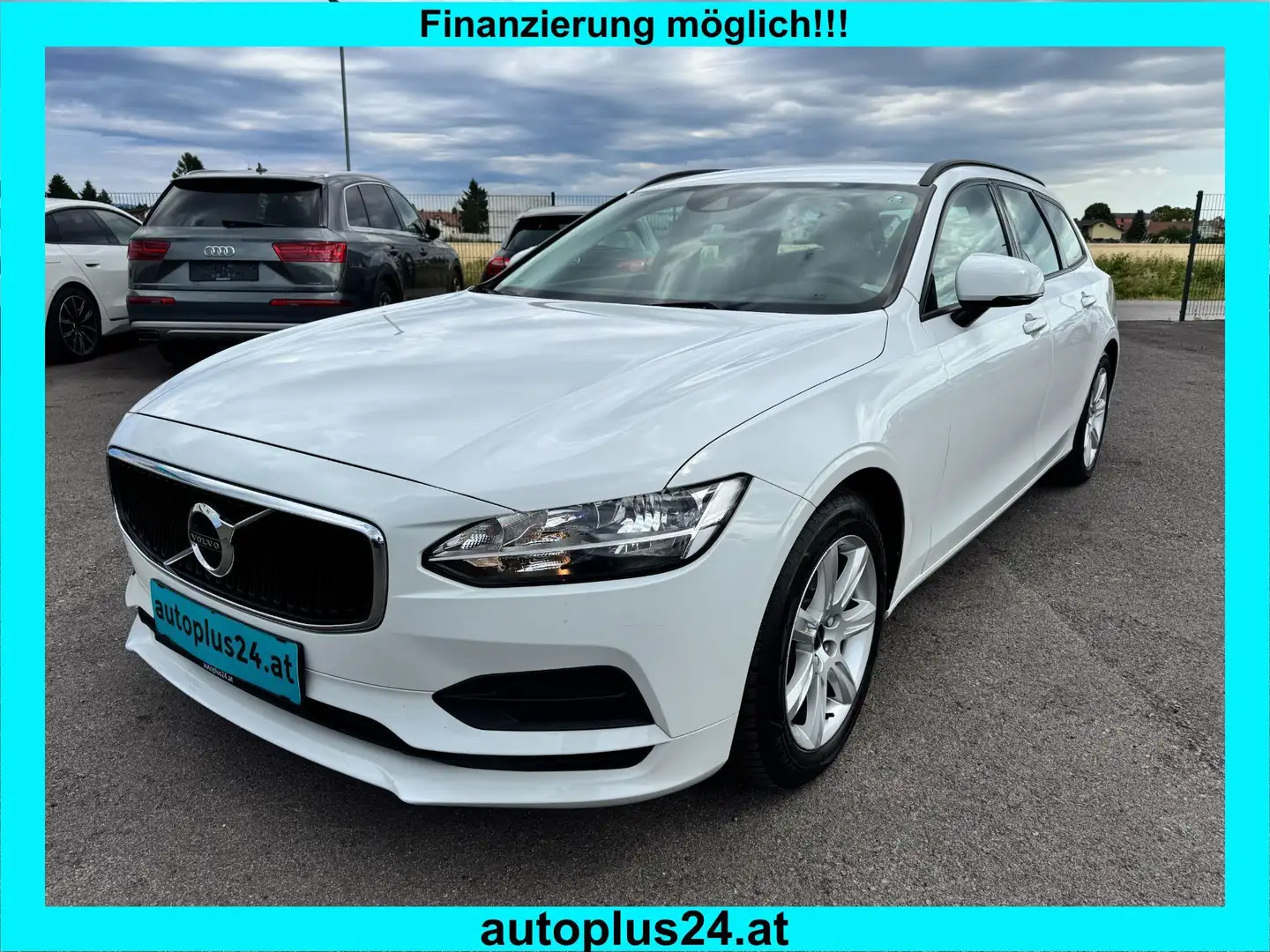 Volvo V90 D4 Kinetic Weiß - 1