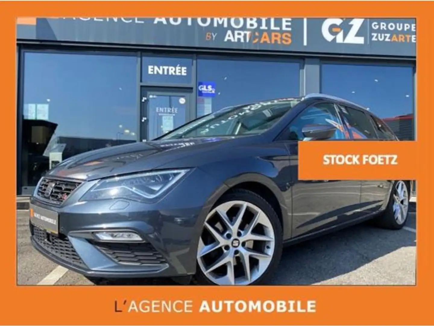 SEAT Leon FR 2.0 TDI 150 DSG Noir - 1